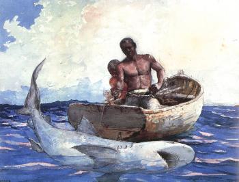 溫斯洛 荷默 Shark Fishing 溫斯洛 荷默 Shark Fishing